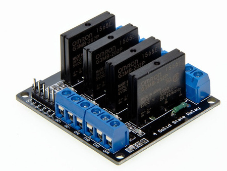 4-channel 2A OMRON G3MB-202P SSR Relay Module - Low Level Trigger ...