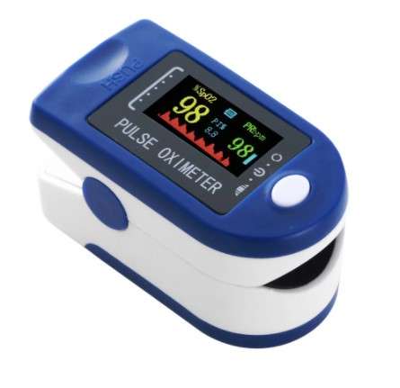 Heart Rate Monitor Oximeter Blood Oxygen SpO2 Finger Pulse Saturation Meter