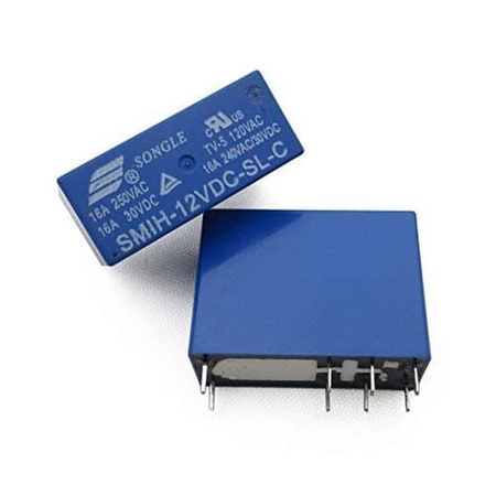SONGLE SMIH-12VDC-SL-C - 16A Relay 12V DC | Electronics \ Relays ...