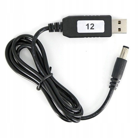 USB to 12V 1A DC 2.1/5.5 Plug Step-Up Voltage Converter | Electronics ...