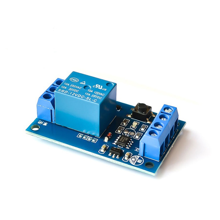 12V Bistable 1-Channel Relay Module with Control Button | Arduino, DIY ...