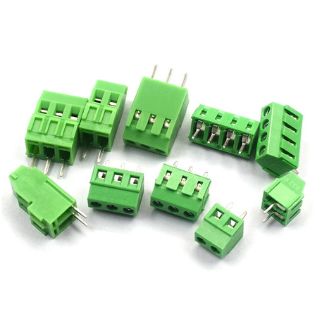 ARK 3-pin 2.54 mm Terminal Block Connector - for PCB Mounting - Green ...