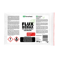 Borax - Sodium Tetraborate 500g - AG Borax - Brass Welding Flux 