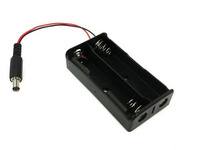 2x 18650 7.2V Battery Holder with DC 2.1/5.5 mm DC Jack