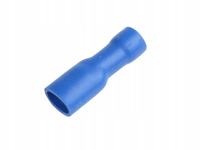 4.8mm Insulated Female Spade Connector - Blue - 10 pcs