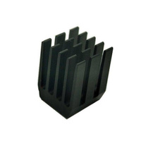 9x9x12mm Extruded Aluminum Heat Sink - Black - Cooling Radiator