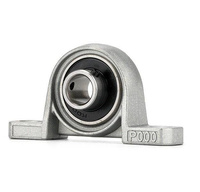 KP000 - 10mm Self-aligning Pillow Block Bearing in Aluminum Housing - Shaft Support