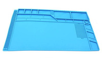 550x350mm Silicone ESD-Safe Service Mat with 4 Magnetic Fields - S-180  