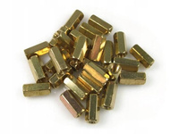 10 pcs M3 10mm Brass Spacer Distance Standoff Support