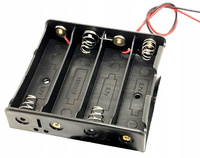 4S 4x 18650 Li-Ion 14.8V Battery Holder with Wires