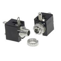 2.5mm 2-pin Mono Headphone Audio Jack Socket - PJ-201M