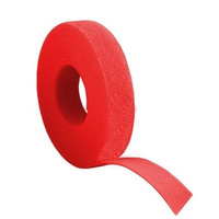 Double-sided 20mm Velcro - Fastening Band - Cable Organizer - Red