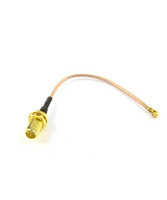 U.FL (IPEX) to RP-SMA Jack Straight Adapter with 100mm Cable
