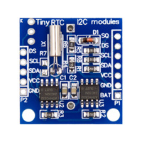 Tiny RTC - DS1307 Time Module with Battery - Real Time Clock - I2C - Arduino