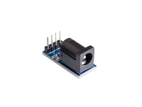 DC 2.1 / 5.5 mm Socket with LED - Power Socket Module for Breadboards