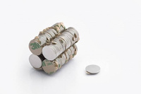 15x1 mm Cylindical 3M Self-Adhesive N38 Neodymium Magnet