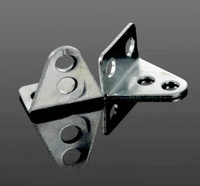 Miniature L-shaped Angle Mounting Bracket - 2/2mm Axle Support - 10pcs