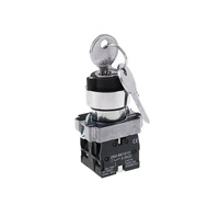 Key Selector Switch XB2-BG21 22mm - 3A - 230V - 2 Positions