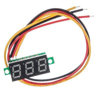 DC 4.5-30V LED Voltmeter Module, 0.28" Red