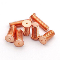 M8 Spot Welding Screw - Copper-Coated - 10pcs