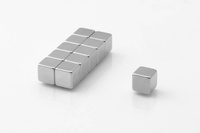 10x10x10 mm Cuboidal N48 Neodymium Magnet