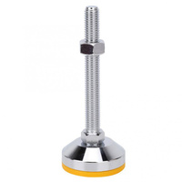 60mm Anti-Slip Adjustable Furniture PVC Foot 