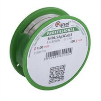 Solder Wire Sn96.5Cu0.5Ag3 1.1.3/3.0% Ø1.00 100 g