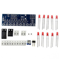 'Flowing Light' LED Module  - NE555 + CD4017 - LED Strobe - DIY Kit