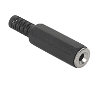 3.5mm 3-pin Mini Jack Female Stereo Socket for Cable