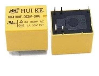 HK4100F-DC5V-SHG Relay - 5V Coil - Contacts 250VAC 3A - 30VDC 3A