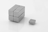 10x10x4 mm Cuboidal N38 Neodymium Magnet