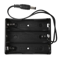 3S 3x 18650 Li-Ion 11.1V Battery Holder with DC 2.1 / 5.5 mm Plug