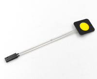 1x1 Self-Adhesive Membrane Keypad Arduino - Yellow Button