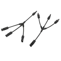 4-way Y-type MC4 Solar Connector Splitter - for Photovoltaic Panels
