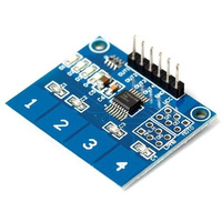 4-button Touch Keyboard TTP224 - Touch Sensor for Arduino