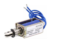 JF-0530B Push Pull Open Frame Mini Solenoid Electromagnet