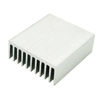 40x35x14mm Extruded Aluminum Heat Sink - Silver - Cooling Radiator