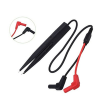 Multimeter Test Leads with Tweezers - for SMD Components