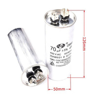 70µF 450V 1-phase Electric Motor Capacitor