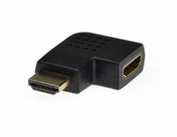 90° HDMI Female to HDMI Male Angle Right Gold-plated Adapter
