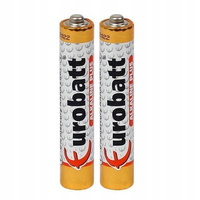 LR61 AAAA - 2 pcs 1.5V Alkaline Plus Battery - BP10 Eurobatt