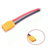 XT90 Female Socket with Wires - Amass - 100mm