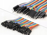 40x 20cm Jumper Wires - Male-Female