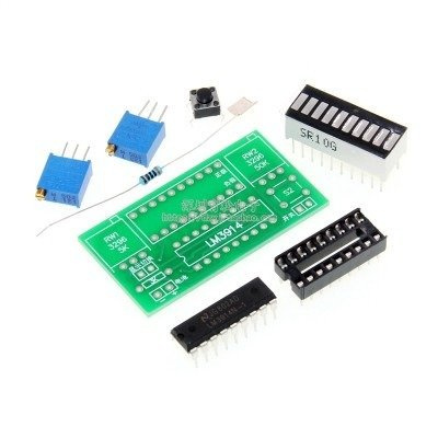 LED Indicator Module - DIY Kit - 10 x LED Scale - 2.4-20V - with LM3914 ...